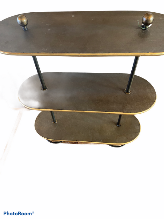 Bronze/Gold Floor Shelf