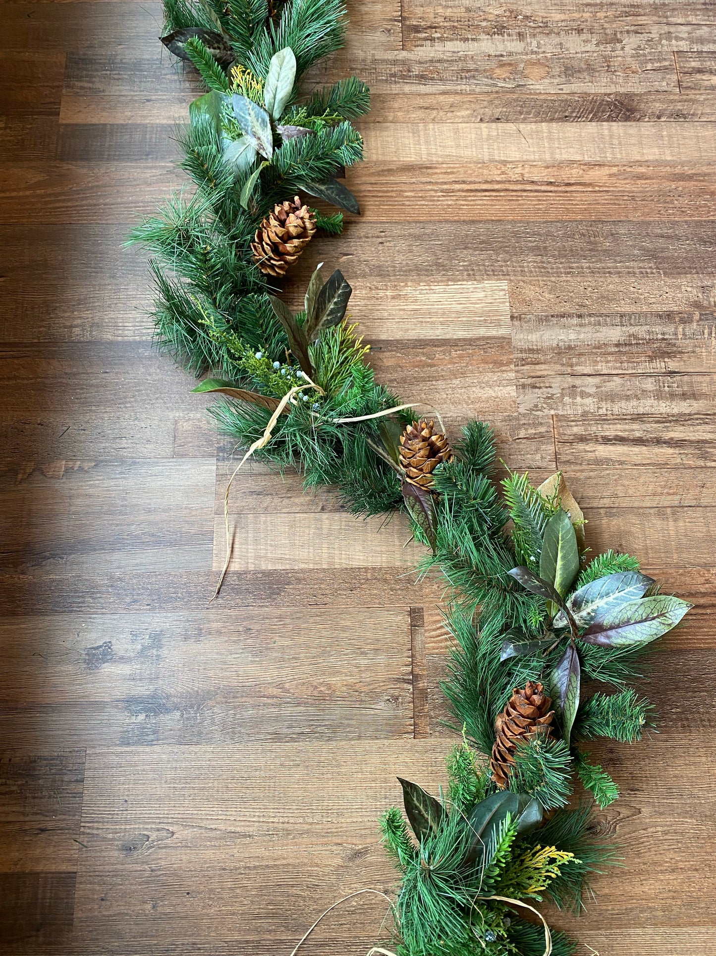 Garland with Pinecones