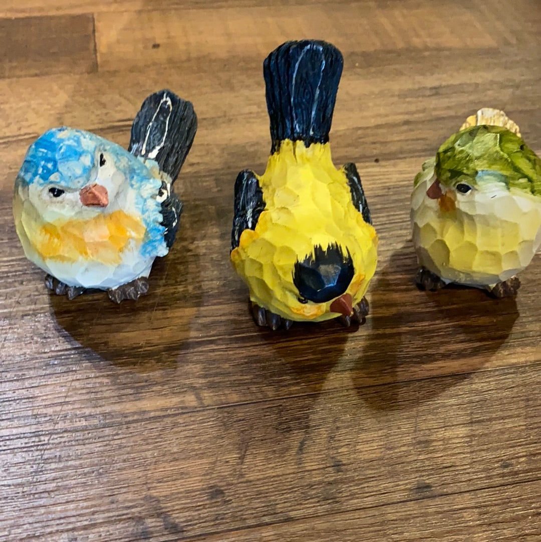 Resin Bird Figurine