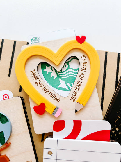 Teacher Giftcard Holder