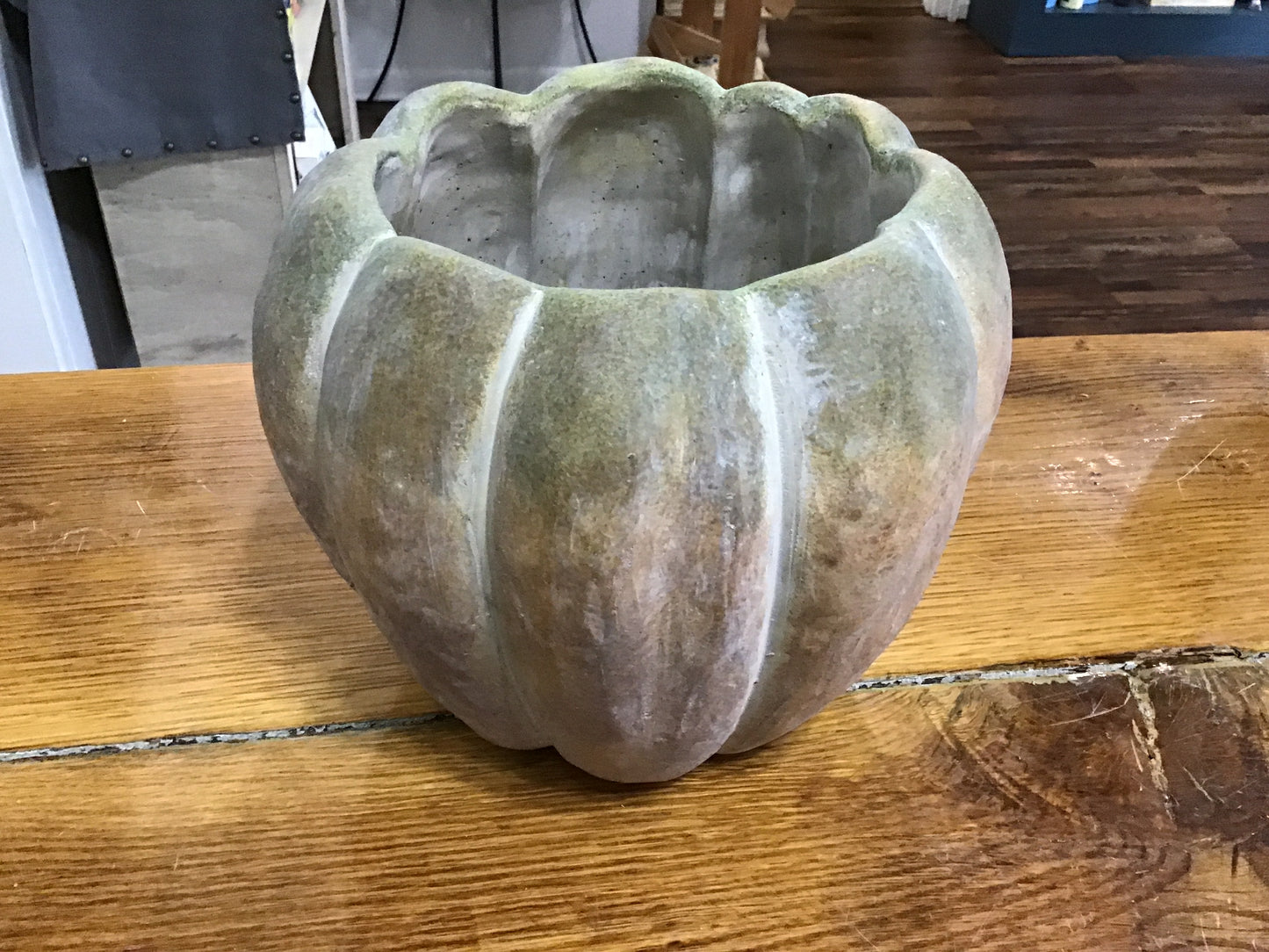 Pumpkin flower pot terracotta