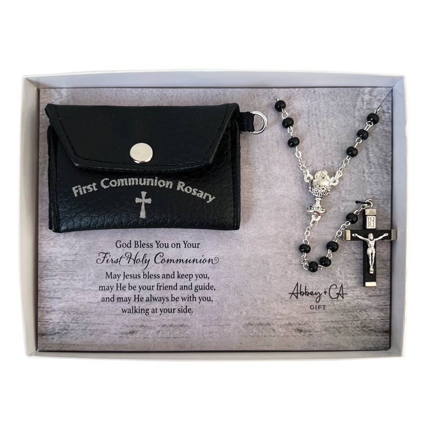 Rosary & Bag Gift Set