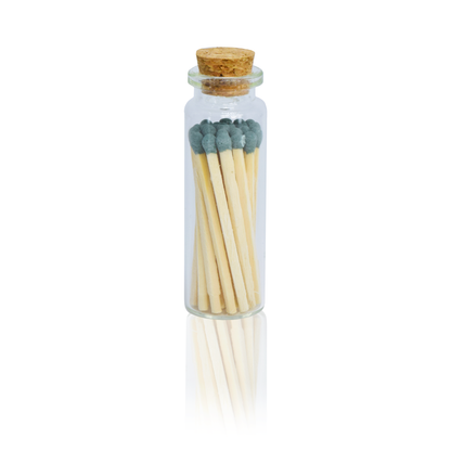 Small Match Bottles - Safety Matches in Jars with Striker