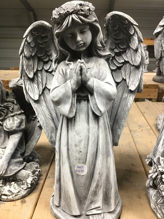 Peaceful praying angel