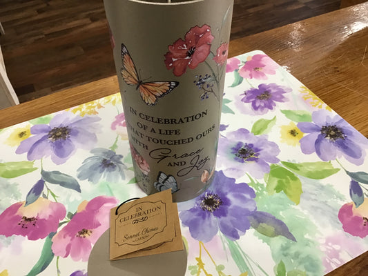 18 inch small cylinder chime memorial  celebration of life