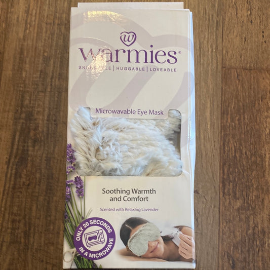 Marshmallow Brown Warmies Eye Mask