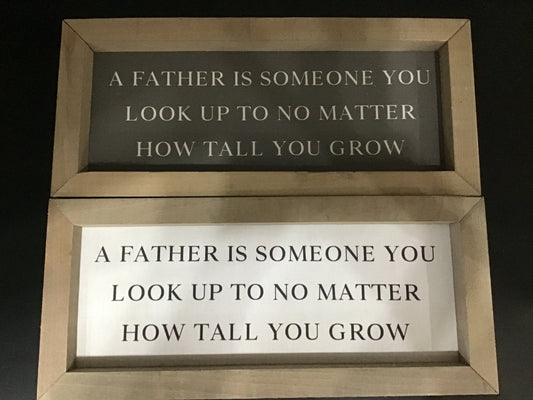 Brayden & Brooks  A Father