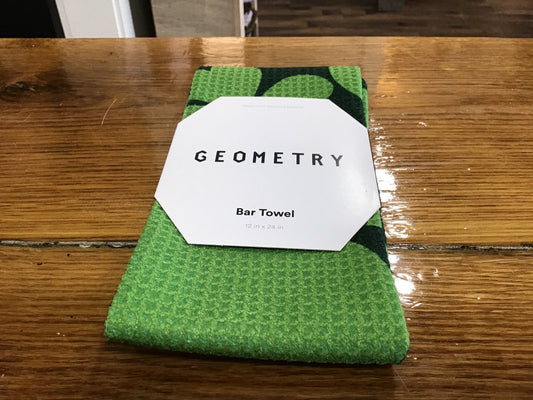 Geometry bar towel
