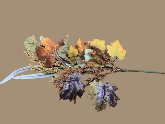 Mixed maple leaf spray