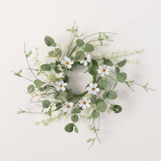 4.5" Daisy Eucalyptus Ring