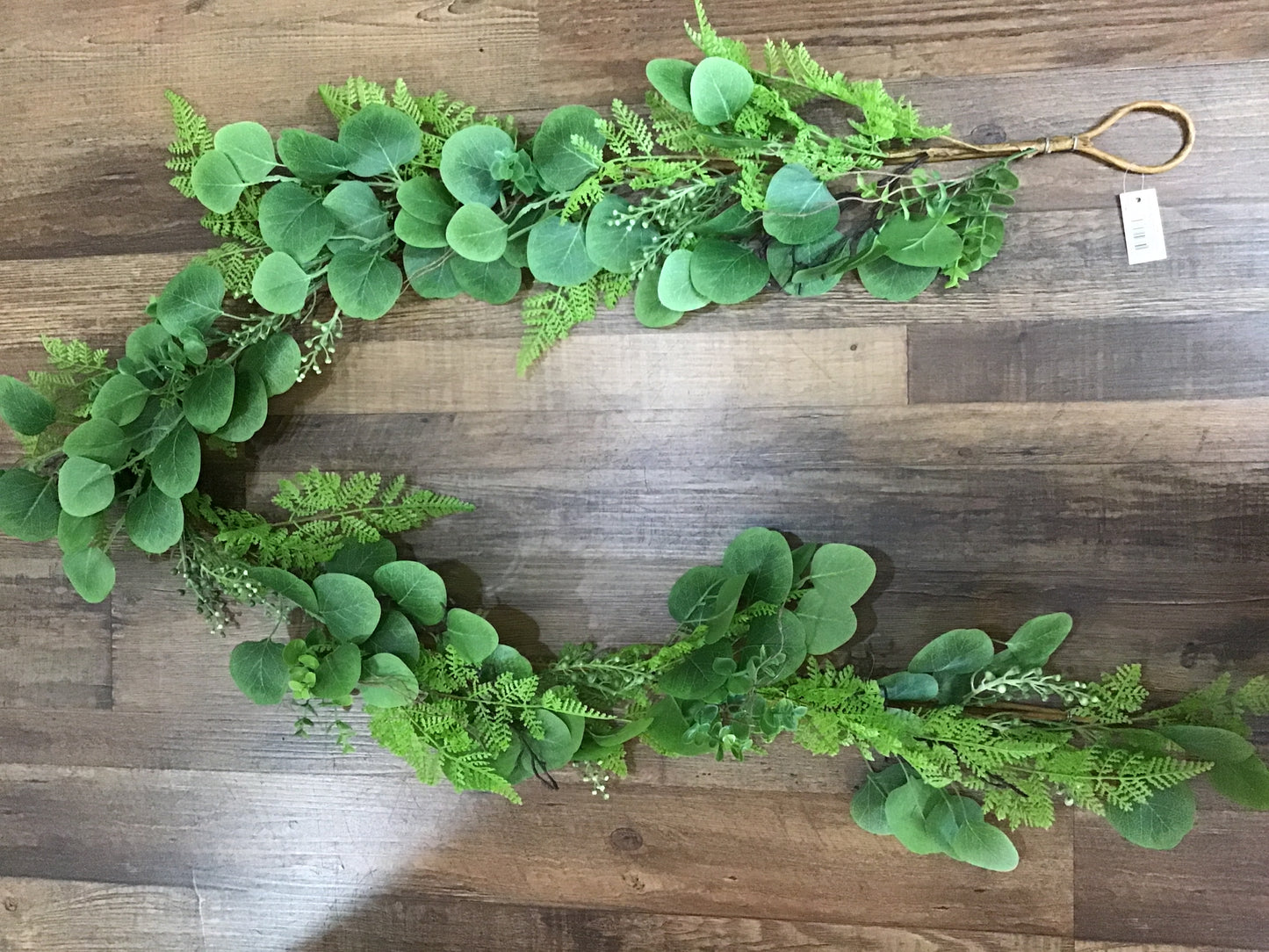 6’ Eucalyptus fern garland