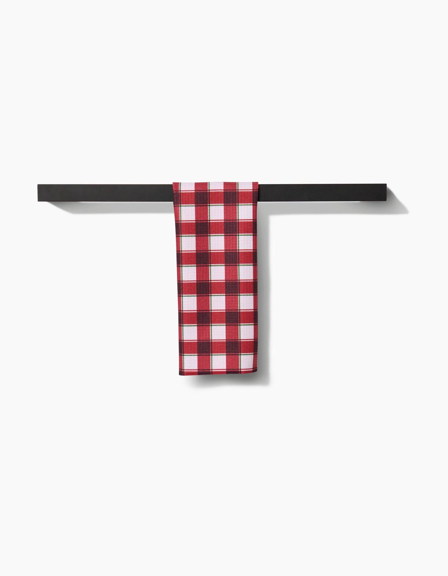 Jingle Plaid Bar Towel