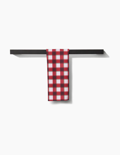 Jingle Plaid Bar Towel