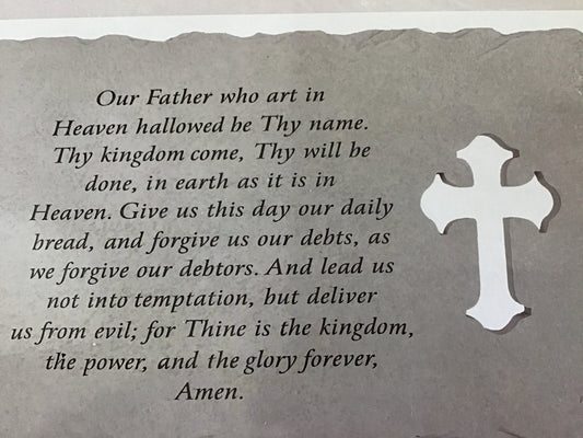 Memorial our father stone