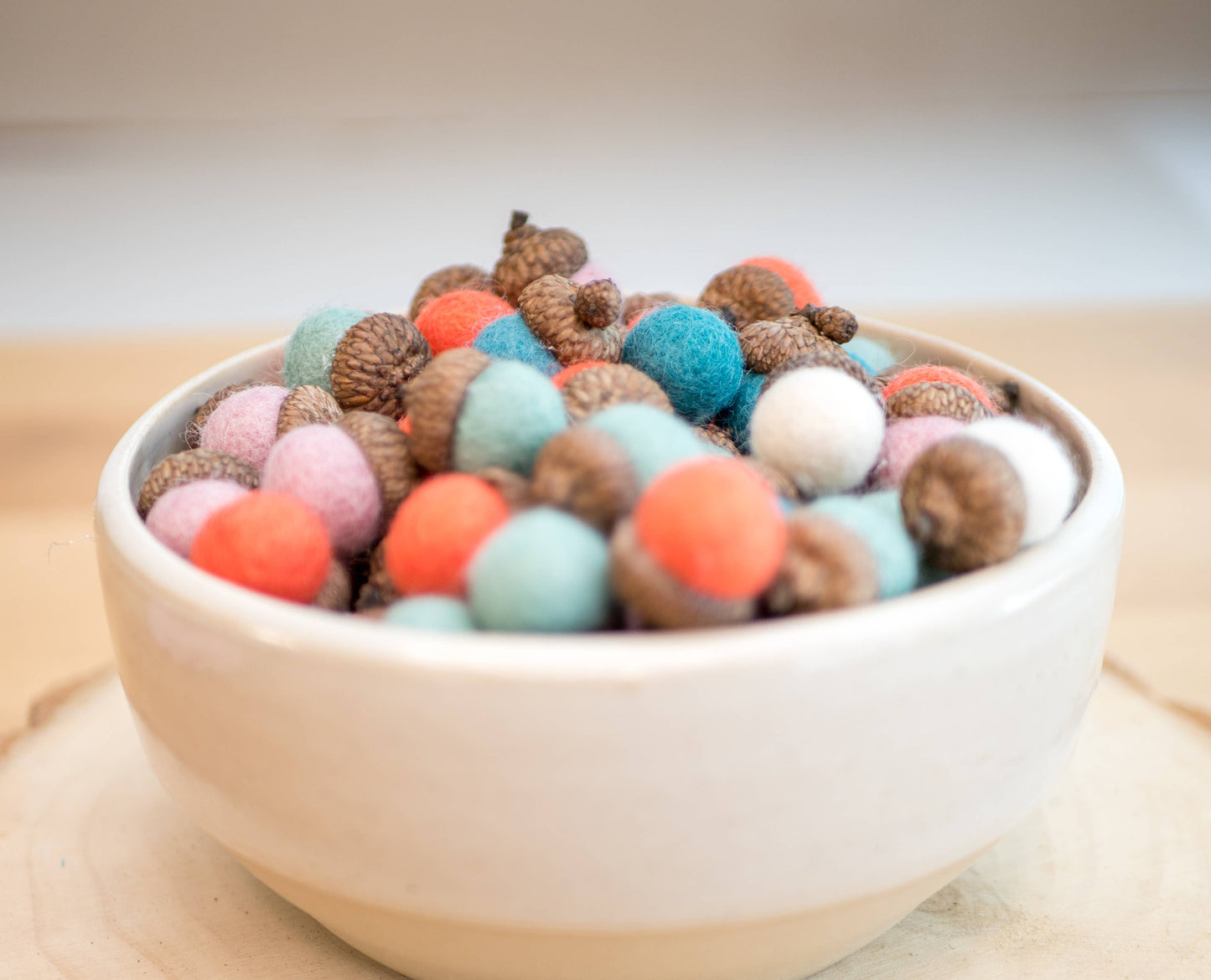 Spring Felt Acorns-Set of 12-Spring Decor-Valentines
-Easter