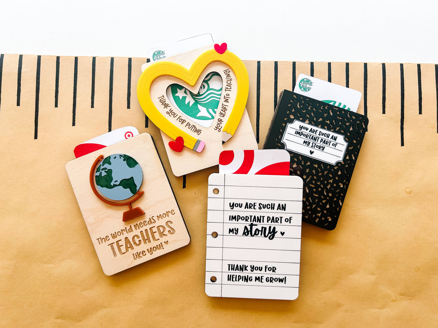 Teacher Giftcard Holder