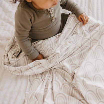 Knit Swaddle Blanket - Bliss