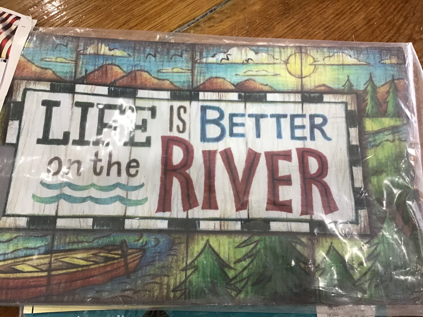 Mailbox cover Better on the River