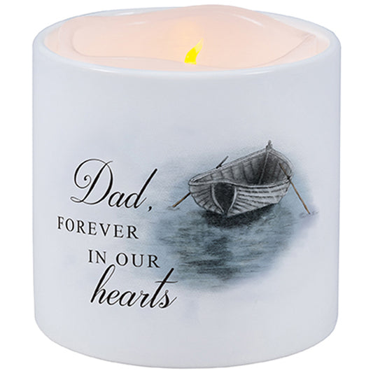 Dad Ceramic Candle Holder