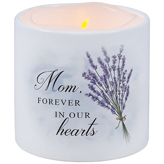 Mom Ceramic Candle