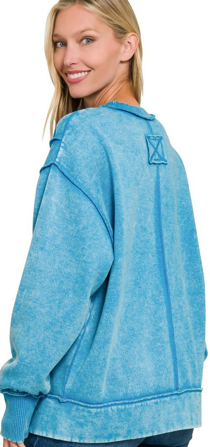 Zenana Deep Sky sweatshirt