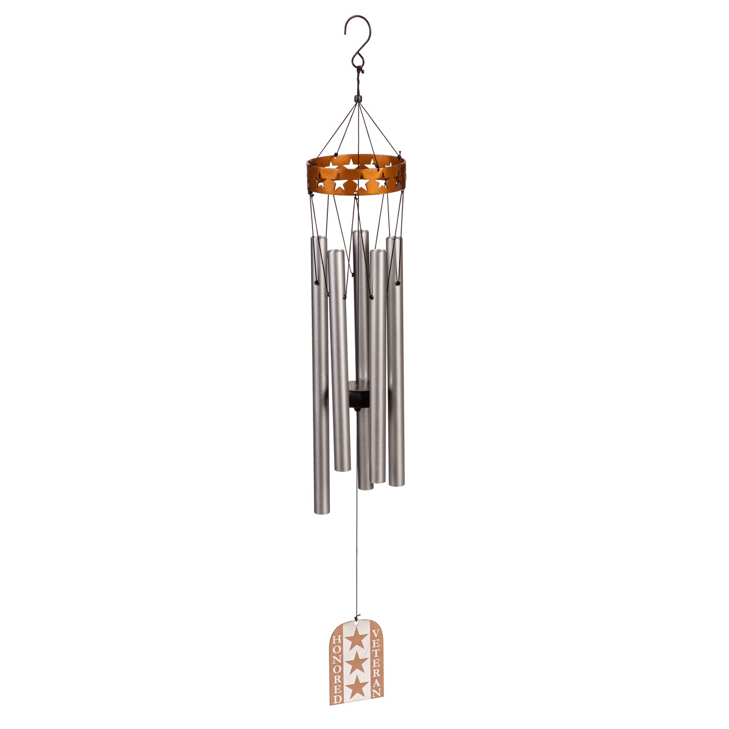 30" Memorial Veterans Wind Chime