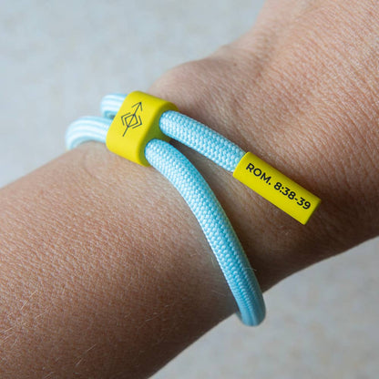 CAN'T BE BROKEN Bracelet, Christian Cord Bracelet