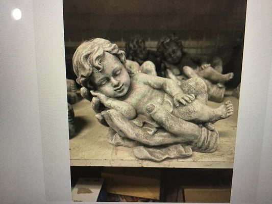 Child in hands