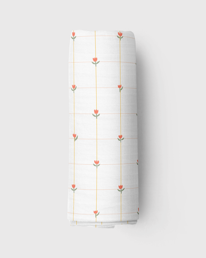 Catholic Muslin Swaddle Baby Blanket
