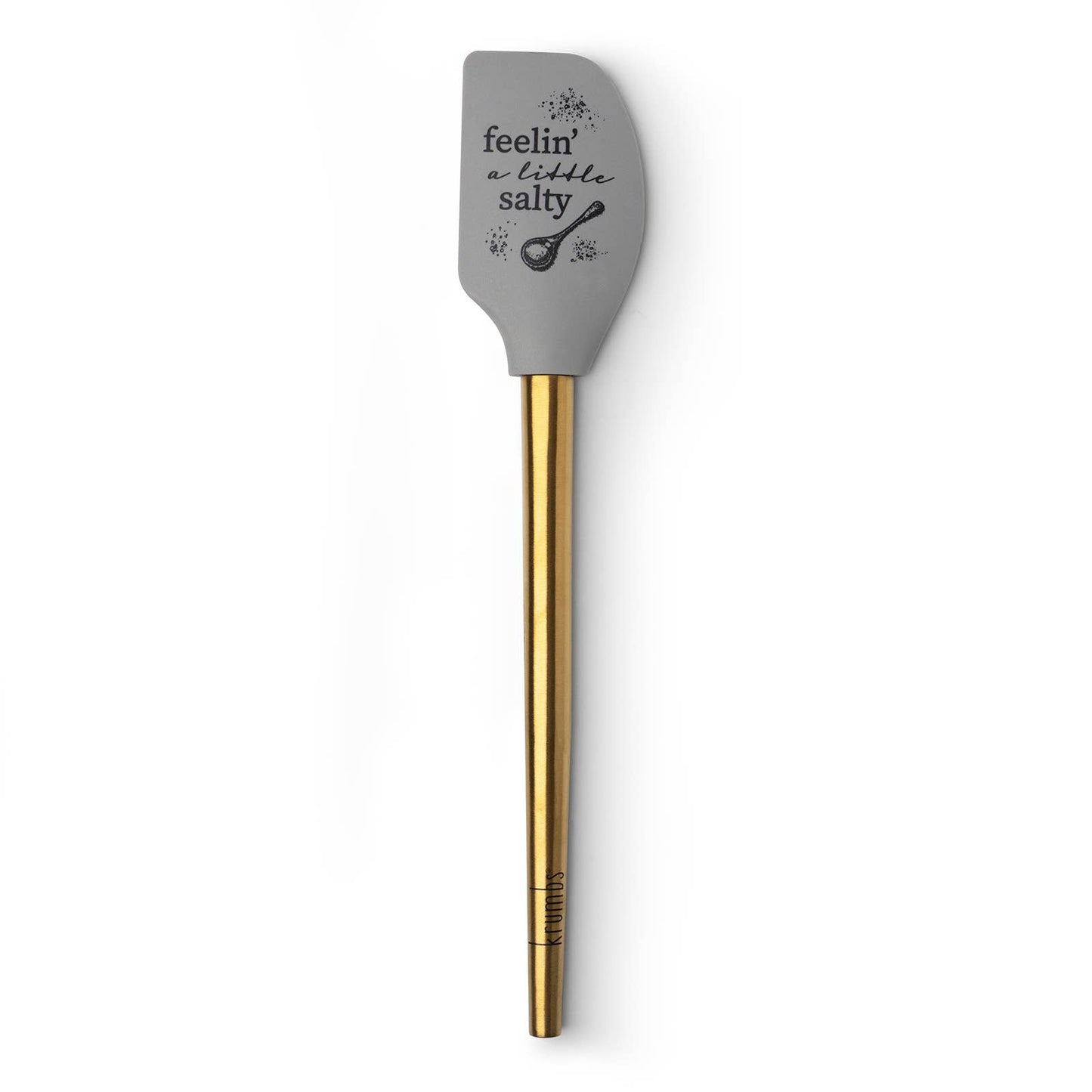 Krumbs Kitchen Elements Spatula w/Metallic Gold Handle