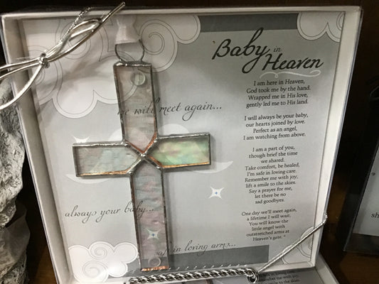 Baby in heaven cross