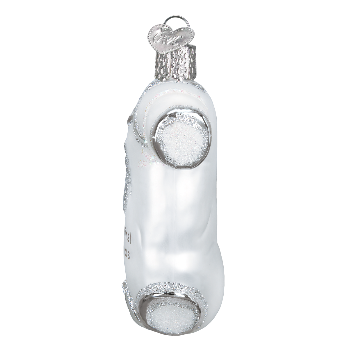 White Baby Onesie Ornament