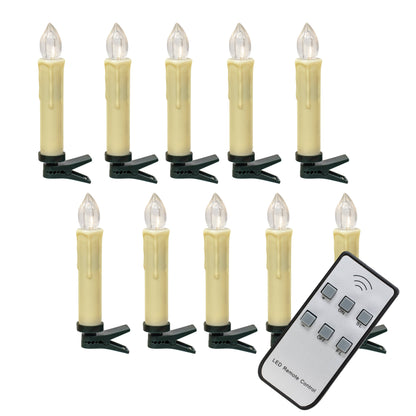 10/Set, Remote Clip Tapers, Ivory