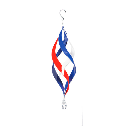 Red White & Blue Hanging Spinner