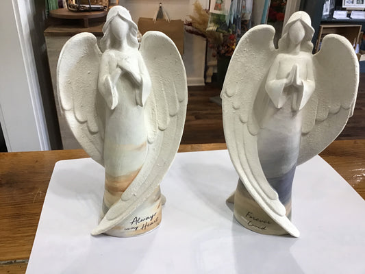 Memorial angels choice of two different individual angels sold separately