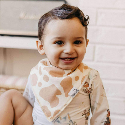 4 Pack Baby Bandana Bibs - Boone