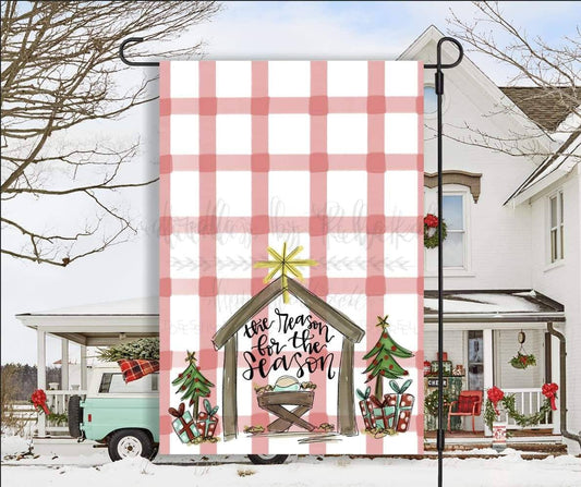 Reason for the Season Garden Flag
