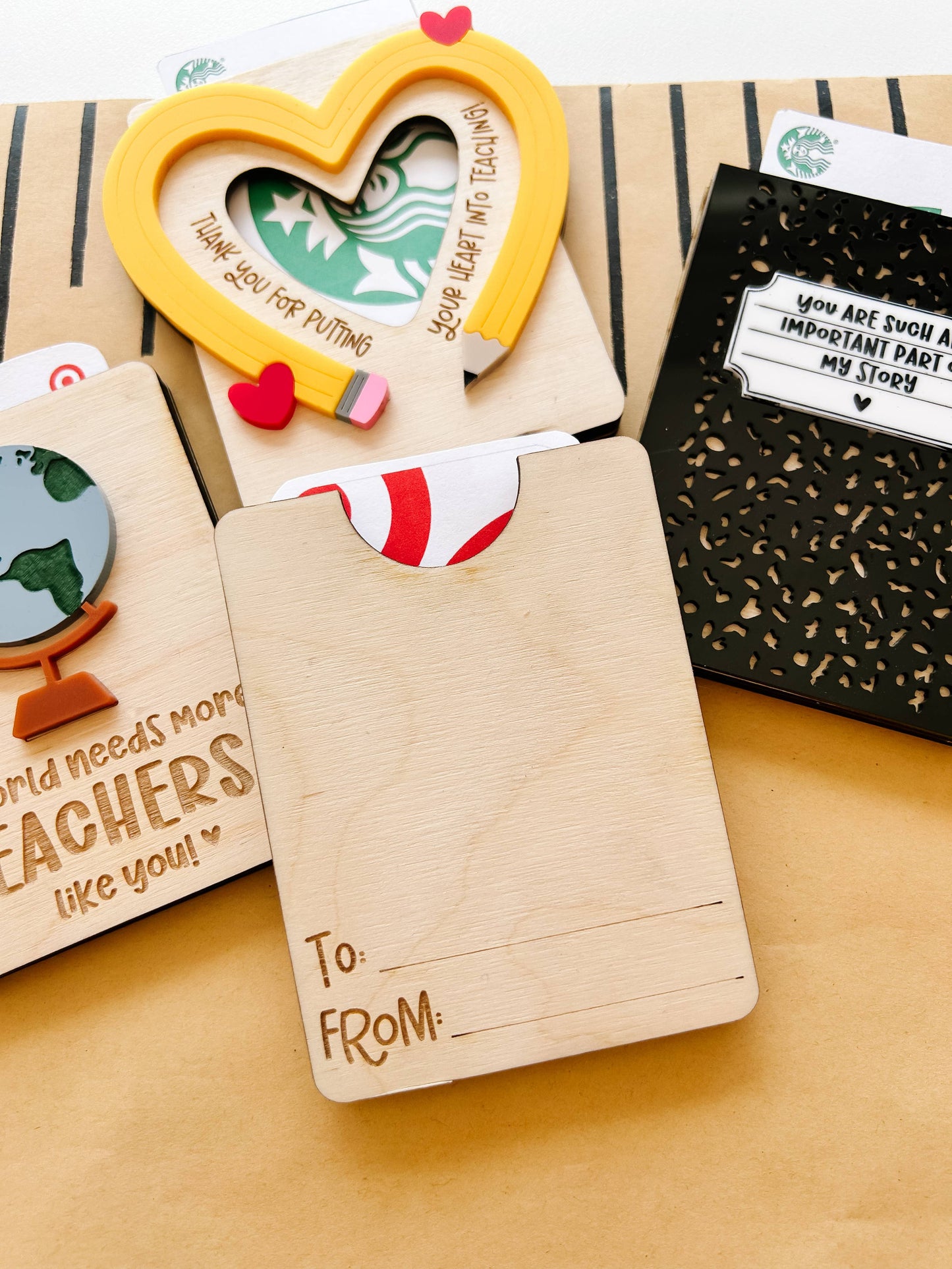 Teacher Giftcard Holder