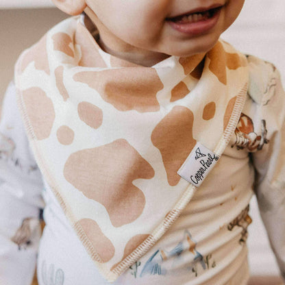4 Pack Baby Bandana Bibs - Boone