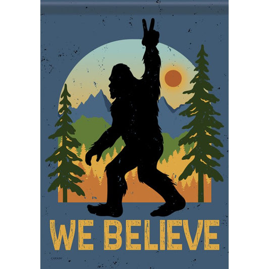 Bigfoot Garden Flag