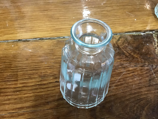 Glass bud vase
