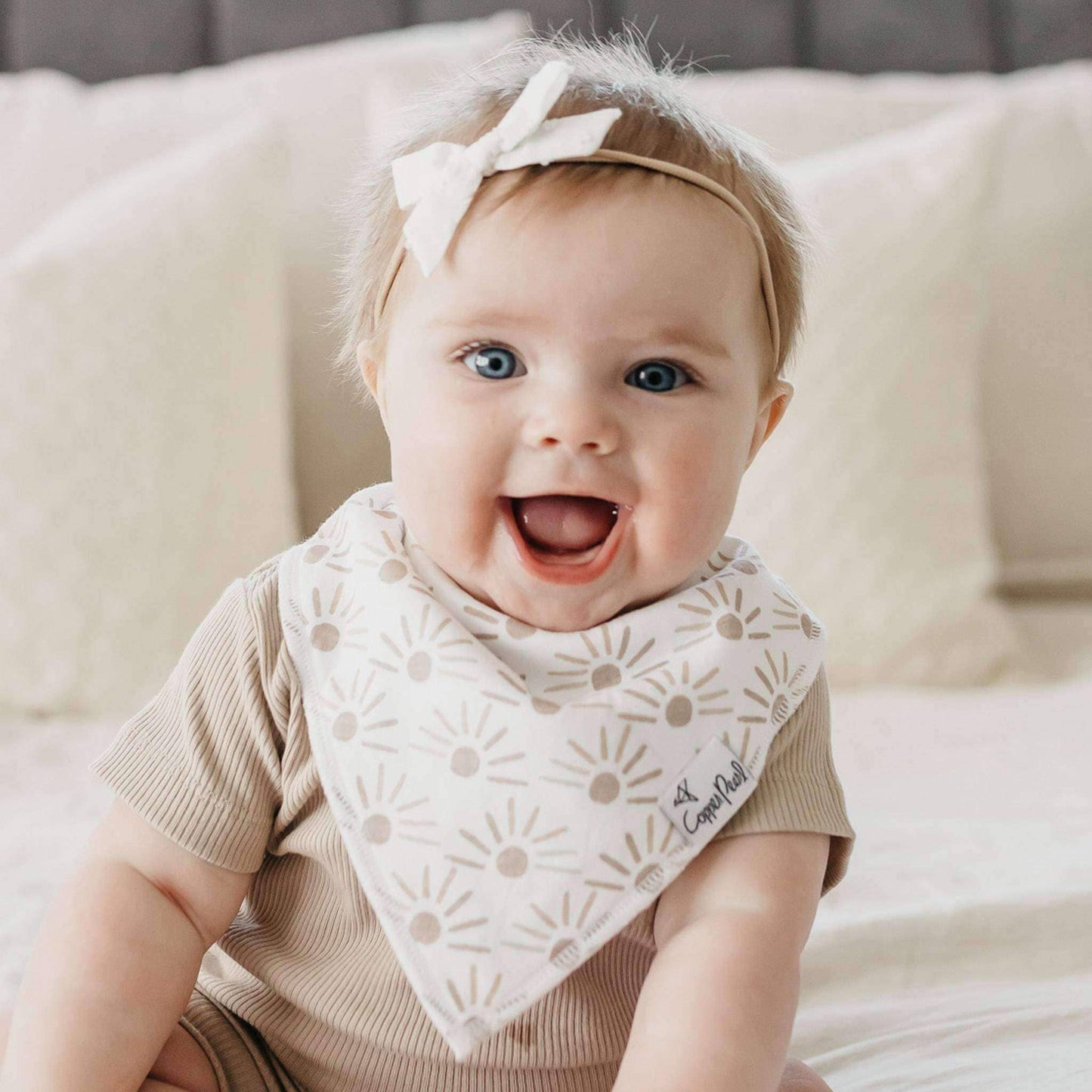 4 Pack Baby Bandana Bibs - Bliss