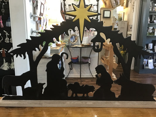 Holy family w/ animals