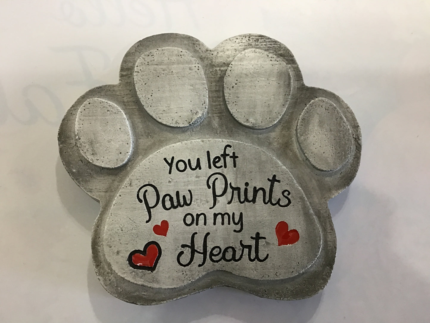 Memorial pet stepping stone