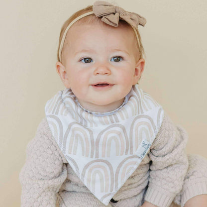4 Pack Baby Bandana Bibs - Bliss