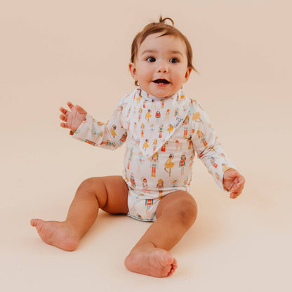 4 Pack Baby Bandana Bibs - Juliet