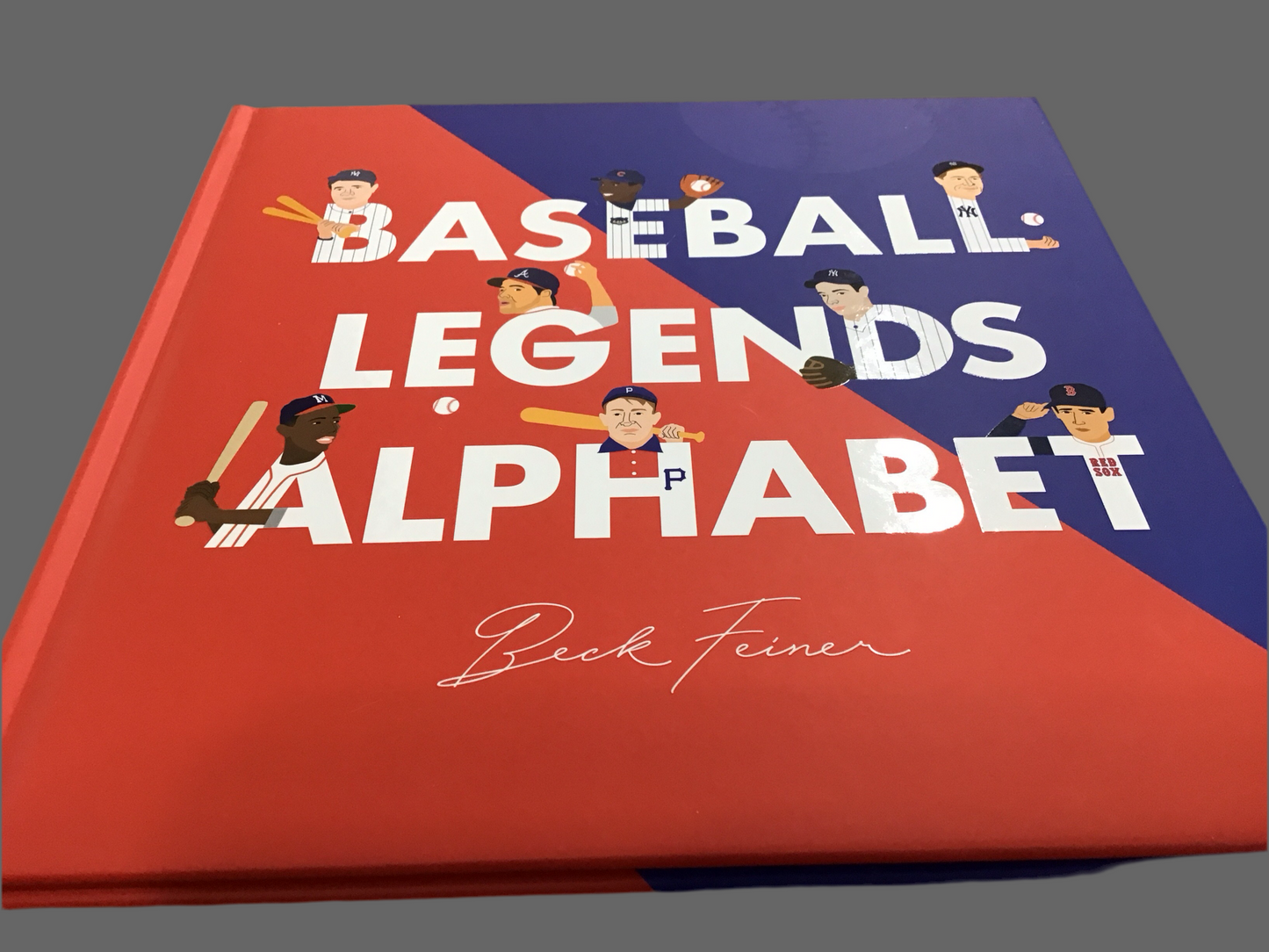 Book baseball legends alphabet