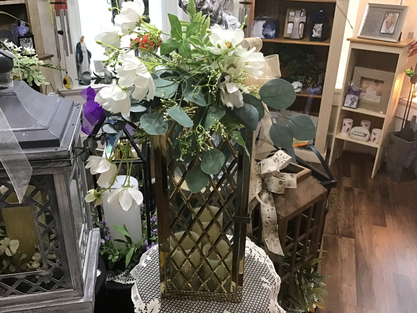 Large Gold Lantern