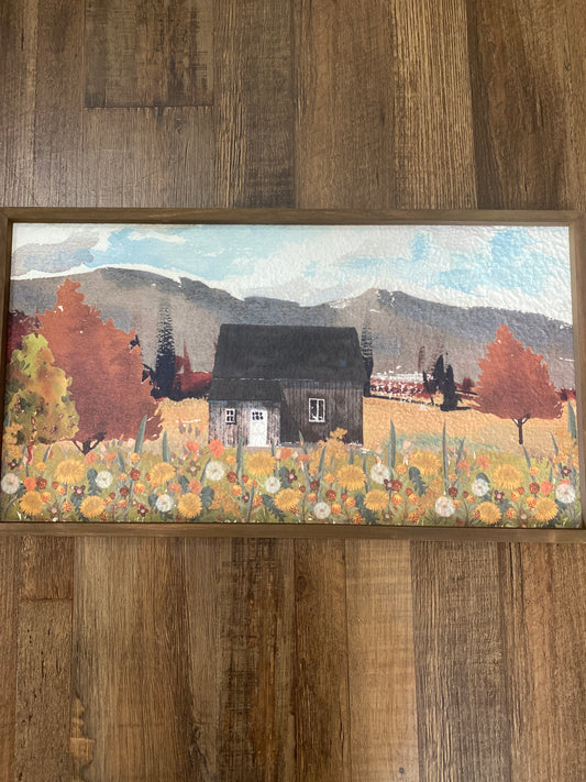 Autumn Fall Scene Print
