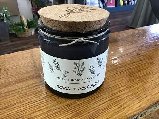 Aster + Indigo Candle Neroli